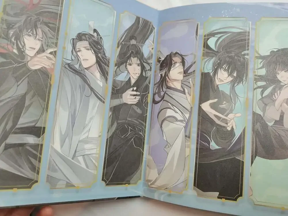 MDZS Wangxian PU Leather Journal, Anime Art Notebook (A5 Size)